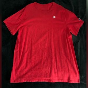 Extra Large Red Champion Shirt